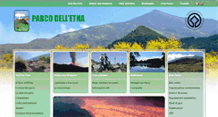 Desktop Screenshot of parcoetna.it